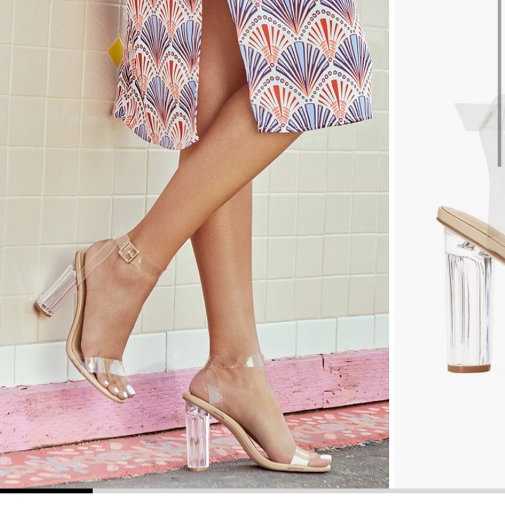 Transparent heels!